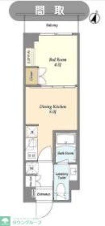 ベルファース駒沢三丁目の物件間取画像